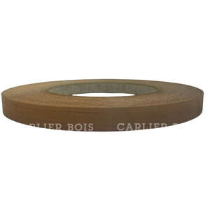 Image produit Couvre-Chant Bois v&eacute;ritable - Cerisier avec colle - 22 x 0,5 mm - Longueur au choix
