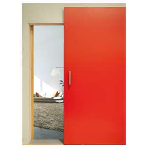 Image produit VILLES - Syst. de Porte coulissante avec Rail Invisible - Double Soft Close 80 kg (Larg.-> 1200 mm)