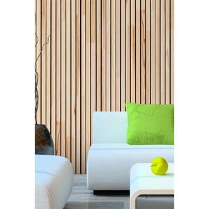 Image produit NOLOGO - Lambris Mural - Pin Maritime A/B - Rain&eacute; Noir - About&eacute; - Naturel - 9 x 70 x 2600 mm (1.82m&sup2;)
