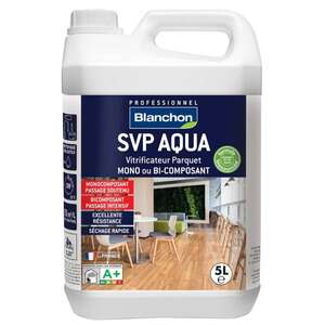 Image produit Blanchon - SVP AQUA Biosourc&eacute; - Vitrificateur Parquet Mono ou Bi-composant
