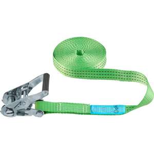 Image produit Sangle avec cliquet-tendeur - Polyester - Charge max. : 3000 kg - 38 mm x 8 M&egrave;tres