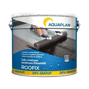 Image produit Aquaplan - Roofix (Colle &agrave; froid pour membranes d'&eacute;tanch&eacute;it&eacute;) (10 kg + 20%)