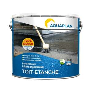 Image produit Aquaplan - Toit-Etanche (Protection de Toiture imperm&eacute;able) (10 kg + 20 %)