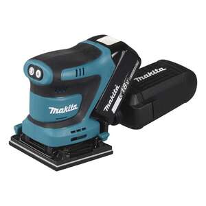 Image produit MAKITA - Ponceuse vibrante semelle triangulaire en Makpak (18V LXT&reg;) - DBO480ZJ