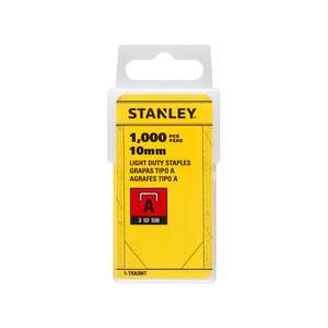 Image produit Stanley Agrafes 10mm-3/8" Type A - 1000pc 1-TRA206T
