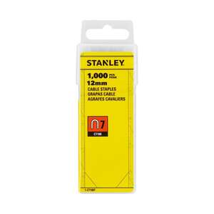 Image produit Stanley Agrafes 12mm-1/2" Type 7 - 1000pc 1-CT108T
