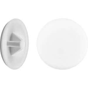 Image produit Capuchon de recouvrement (pour PZ 2) - PVC - Blanc - &Oslash; 12 mm (50 pi&egrave;ces)
