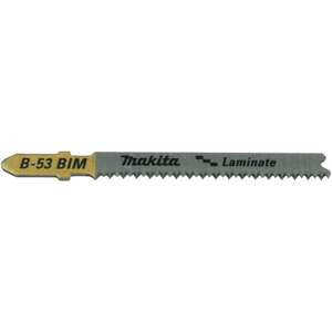 Image produit MAKITA - Lame de Scie Sauteuse (N&deg; B-53), BiM - Stratifi&eacute;/PVC - 82 mm - Dents: 15 TPI - B-10970 (5 pcs)