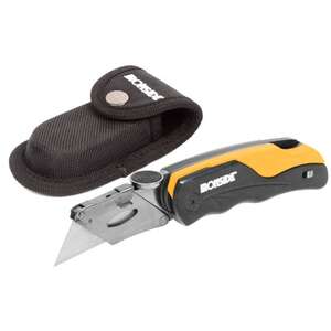 Image produit IRONSIDE&reg;- Couteau Repliable - 6 lames - Manches Bi-Compo - Pochette textile