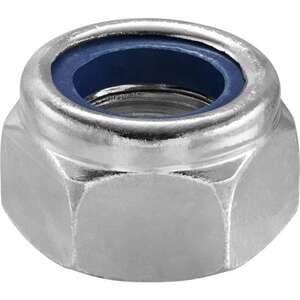 Image produit Ecrou autobloquant (Ecrou de S&eacute;curit&eacute;) Hexagonal - Acier Galvanis&eacute;