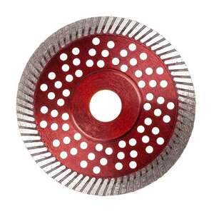 Image produit CUTZ - Disque Diamant RED MAX Jante turbo avec flasque renforc&eacute;e &Oslash; 125mm Al&eacute;sage 22,2 mm