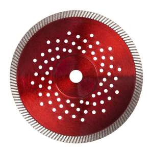 Image produit CUTZ - Disque Diamant RED MAX Jante turbo avec flasque renforc&eacute;e &Oslash; 230mm Al&eacute;sage 22,2 mm