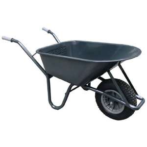 Image produit Brouette 85l peint jante pvc pneu galette