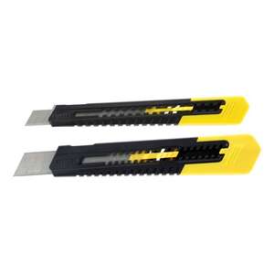 Image produit STANLEY - Cutter 18 mm (+ gratuit 9 mm) (PROMO TEMPORAIRE)