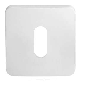 Image produit Colombo - Rosace Mood Oneq BB (Cl&eacute;) - Rosace carr&eacute;e - Blanc (2 pi&egrave;ces)
