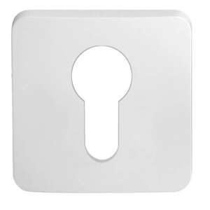 Image produit Colombo - Rosace Mood Oneq PZ (Cylindre) - Rosace carr&eacute;e - Blanc (2 pi&egrave;ces)