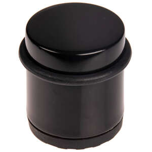 Image produit Arr&ecirc;t de Porte - Noir - &Oslash; 62 mm x 70 mm (Haut.)