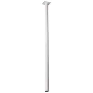 Image produit Pied de Table - Rond - Blanc - &Oslash; 30 mm - 750 mm (Haut.)
