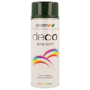 Image produit (s) Motip&reg;- Peinture D&eacute;co en Spray - Vert Sapin (RAL 6009) - Brillant (400 ml)
