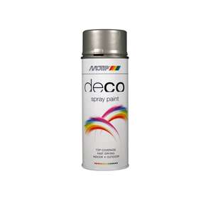 Image produit (s) Motip&reg;- Peinture D&eacute;co en Spray - Aluminium - Brillant (400 ml)