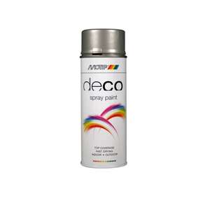 Image produit (s) Motip&reg;- Peinture D&eacute;co en Spray - Aluminium - Brillant (150 ml)