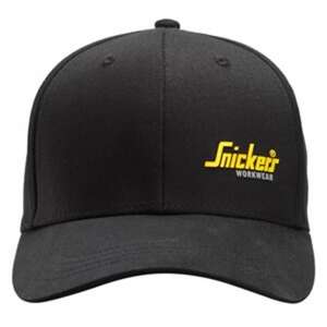 Image produit SNICKERS - Casquette Logo Caoutchouc R&eacute;glable &agrave; l'arri&egrave;re 9095 - Noir - Taille Unique