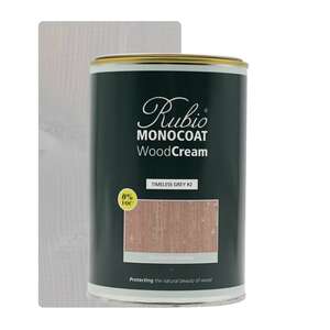Image produit Rubio&reg; Monocoat - WoodCream - Peinture Bois Vertical - Monocouche - Timeless Grey (1 L)