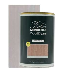Image produit Rubio&reg; Monocoat - WoodCream - Peinture Bois Vertical - Monocouche - Misty Grey (1 L)