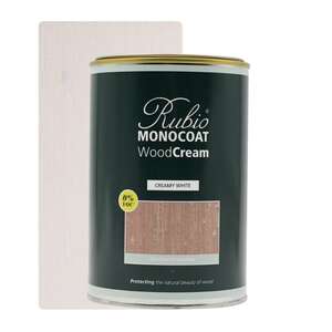 Image produit Rubio&reg; Monocoat - WoodCream - Peinture Bois Vertical - Monocouche - Creamy White (1 L)