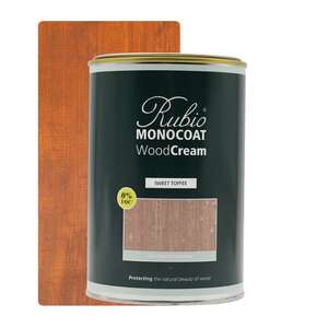 Image produit Rubio&reg; Monocoat - WoodCream - Peinture Bois Vertical - Monocouche - Sweet Toffee (1 L)