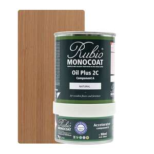 Image produit Rubio&reg; Monocoat - Oil Plus 2C (A + B) - Huile Bois Int&eacute;rieur -  Monocouche - Natural