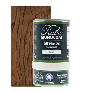 Image produit Rubio&reg; Monocoat - Oil Plus 2C (A + B) - Huile Bois Int&eacute;rieur -  Monocouche - Black