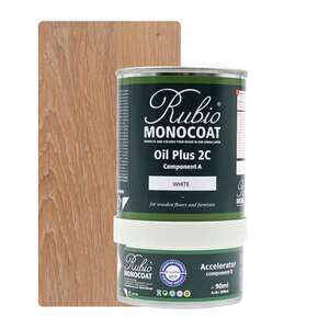 Image produit Rubio&reg; Monocoat - Oil Plus 2C (A + B) - Huile Bois Int&eacute;rieur -  Monocouche - White