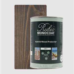 Image produit Rubio&reg; Monocoat - Hybrid Wood Protector - Huile Bois Ext&eacute;rieur - Monocouche - Grey / Gris