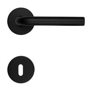 Image produit HDD - B&eacute;quille - Jive 16 mm - Noir - Rosace + Entr&eacute;e - (par paire)