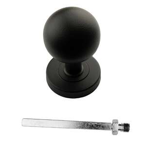 Image produit HDD - Bouton - B50 sur rosace - Noir Structure UV