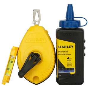 Image produit STANLEY - Cordeau de Tra&ccedil;age - Kit - 30 M&egrave;tres