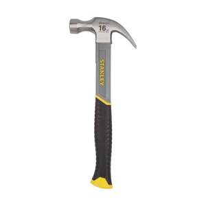 Image produit STANLEY - Marteau Arrache-clous - Manche en Fibre de Verre - 450 g