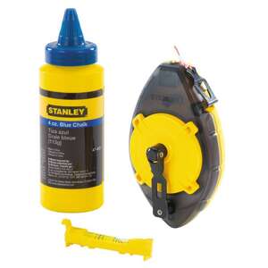 Image produit STANLEY - Cordeau de Tra&ccedil;age Powerwinder - Kit - 30 M&egrave;tres