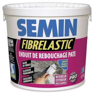 Image produit SEMIN - Fibrelastic - Enduit de Rebouchage
