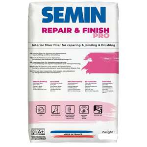 Image produit SEMIN - R&eacute;pair & Finish PRO - Enduit en poudre - 5 Kg