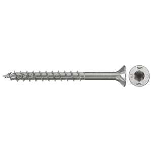 Image produit FISCHER - Vis &agrave; bois PowerFast FPF II CTP - &Oslash; 4 mm - INOX A2 - T&ecirc;te frais&eacute;e TX, Filetage partiel