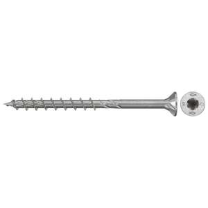 Image produit FISCHER - Vis &agrave; bois PowerFast FPF II CTP - &Oslash; 6 mm - INOX A2 - T&ecirc;te frais&eacute;e TX, Filetage partiel
