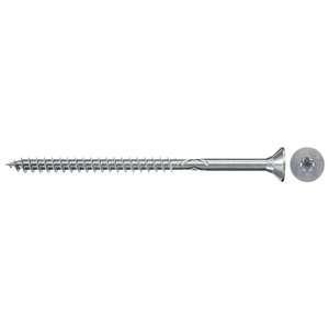 Image produit FISCHER - Vis &agrave; panneau ClassicFast FCF II CTP - &Oslash; 6 mm - Zingu&eacute; - T&ecirc;te frais&eacute;e TX, Filetage partiel