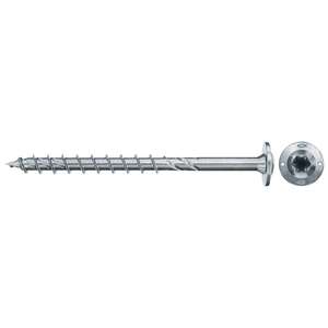 Image produit FISCHER - Vis charpente PowerFast FPF II WTP - &Oslash; 6 mm - Zingu&eacute; - T&ecirc;te disque TX, Filetage partiel
