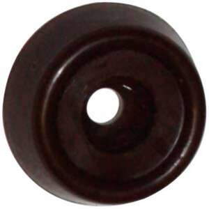 Image produit Patin &agrave; Clouer ou &agrave; Visser - Rond - Brun - &Oslash; 21 mm - (8 pcs)