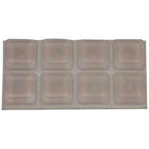 Image produit But&eacute;e / Amortisseur - Adh&eacute;sif - Plastique - Transparent - 10 x 10 mm - (8 Pcs)