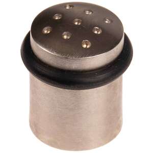 Image produit Arr&ecirc;t de porte - Nickel mat - &Oslash; 28 mm - (4 Pcs)