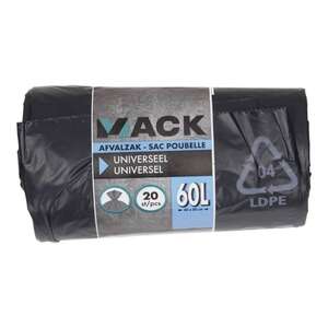 Image produit Sac poubelle - 60 L - (20 pi&egrave;ces)