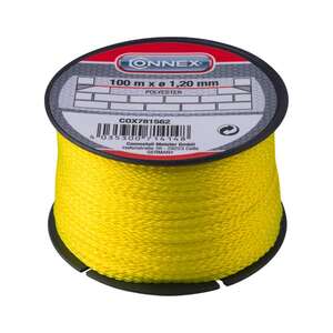 Image produit Cordeau Polyester - Fluo Jaune - &Oslash; 1,2 mm - Bobine 100 m